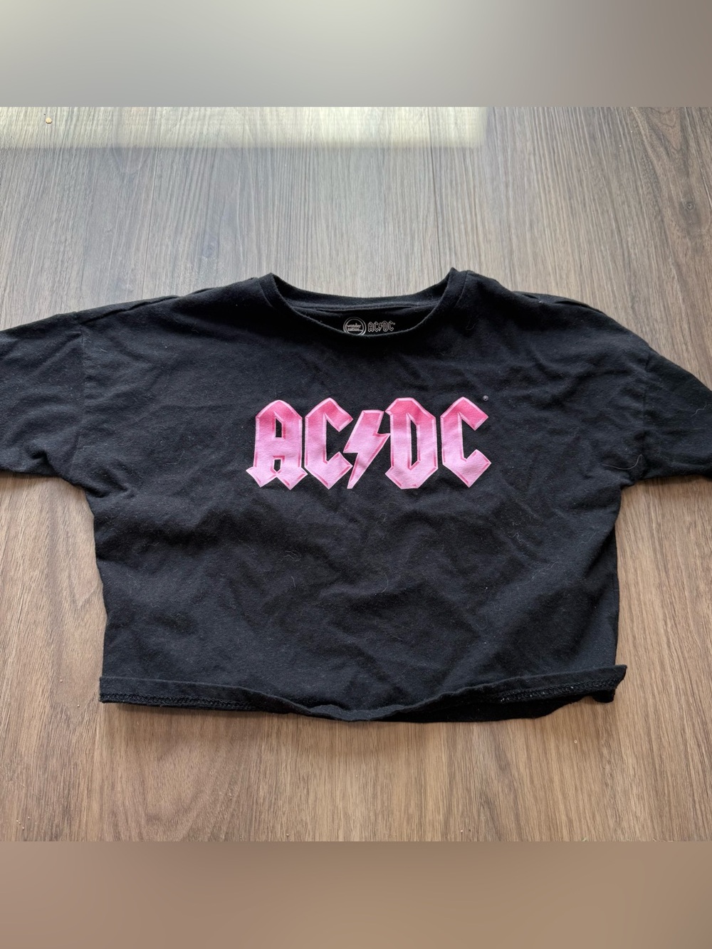 Girls AC/DC shirt